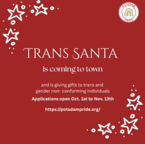 Trans Santa is coming to town